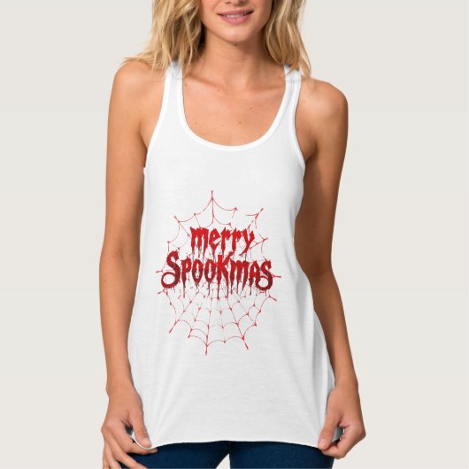 Gothmas Prettige Spokmas Tanktop (Voorkant)