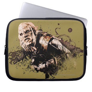 Gothmog Orc Vector Collage Laptop Sleeve