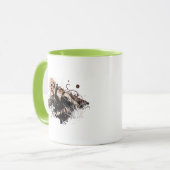 Gothmog Orc Vector Collage Mok (Voorkant links)