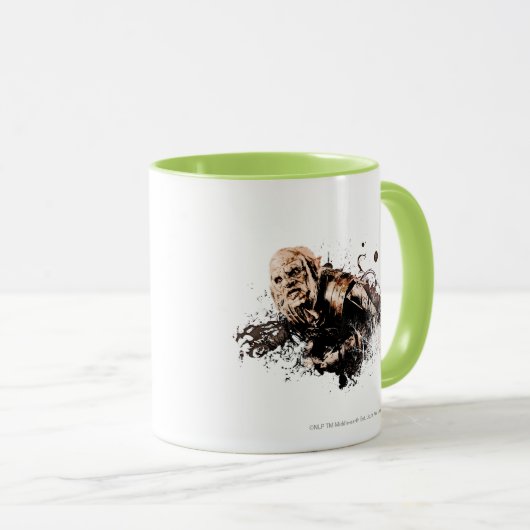 Gothmog Orc Vector Collage Mok (Voorkant rechts)
