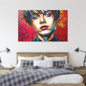 GOTHS WOESTIJN 3 CANVAS AFDRUK (Insitu (Slaapkamer))