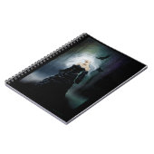 Gotic Ravens Forest Vrouw zwart Notitieboek (Linkerzijde)