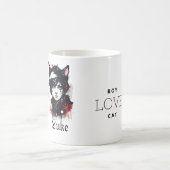 Gótica fanfarrona para él: Chico ama al gato Koffiemok (Center)