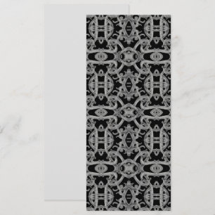 GOTISCH 4x9,25 Plat kaartje / Verticaal Kaart