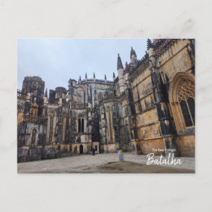 Gotisch Batalha klooster Portugal Briefkaart