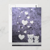 Gotisch beer liefde - Briefkaart (Voorkant / Achterkant)