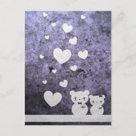 Gotisch beer liefde - Briefkaart