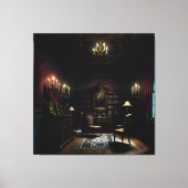 Gotisch Binnenhuis 3 Canvas Afdruk (Voorkant)