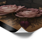 Gotisch bloedportret perfect poster (Hoek)