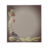 Gotisch Briefpapier Notitieblok (Voorkant)