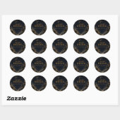 Gotisch Carnaval Halloween Feest Ronde Sticker (Vel)