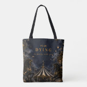 Gotisch Carnaval Halloween Feest Tote Bag (Achterkant)