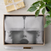 Gotisch Centraal afbeelding met een Vrouwengezicht Tissuepapier (Geschenk)