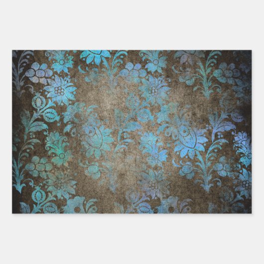 gotisch damast inpakpapier | elegant (Voorkant 3)