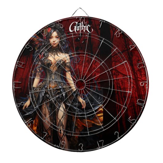 Gotisch dartbord (Voorkant)