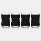 Gotisch Decoratief Blikvorm Glas (Links)