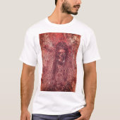 Gotisch decoratief design Skeleton Mannen T-shirt (Voorkant)
