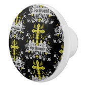 Gotisch Decoratief Keramische Knop (Rechts)