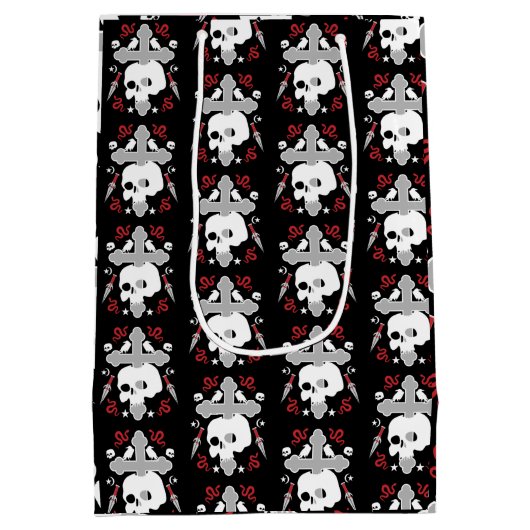 Gotisch Decoratief Medium Cadeauzakje (Achterkant)