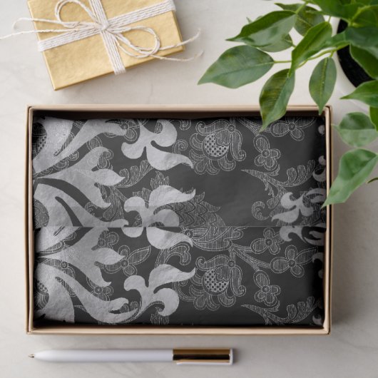 Gotisch filigreen patroon tissuepapier (Geschenk)