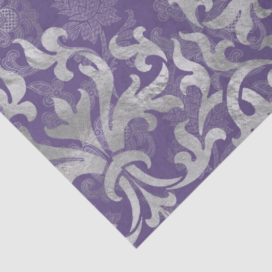 Gotisch filigreen patroon tissuepapier (Detail)