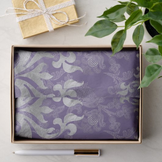 Gotisch filigreen patroon tissuepapier (Geschenk)