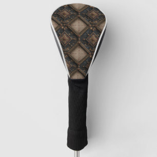 Gotisch Gesneden Houtwerk Patroon (1) Golfheadcover