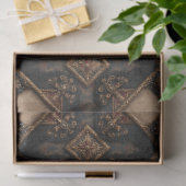 Gotisch Gesneden Houtwerk Patroon (4) Tissuepapier (Geschenk)