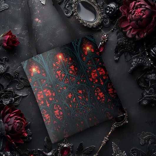 Gotisch Glazen in lood raam Tote Bag