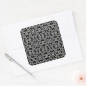 GOTISCH Grote Vierkante Stickers (Envelop)
