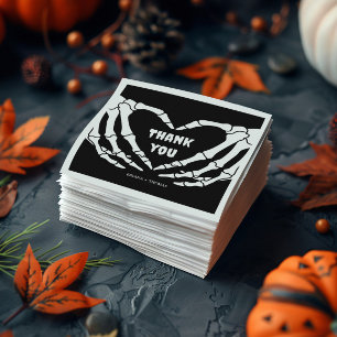 Gotisch Halloween Baby shower Servet