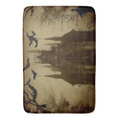 Gotisch/Halloween/herfst/pompoen Badmat (Voorkant Verticaal)