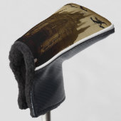 Gotisch/Halloween/herfst/pompoen Golfheadcover (3/4 voorkant)