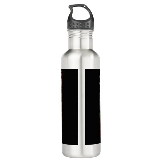 Gotisch/Halloween/herfst/pompoen Waterfles (Achterkant)