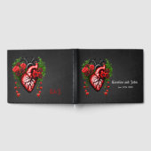 Gotisch hart rode bloemen. gastenboek (Volledig)