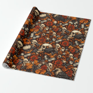 Gotisch herfstinpakpapier cadeaupapier