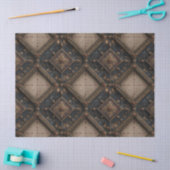 Gotisch houtsnijwerkpatroon (1) tissuepapier (Craft)