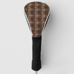 Gotisch houtsnijwerkpatroon (3) golfheadcover
