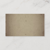 gotisch huis bruiloft plaats kaart plaatskaartje (Achterkant)