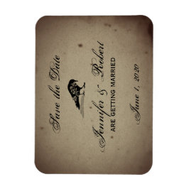  Gotisch Huis Save the Date Magneet