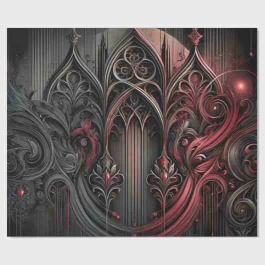 gotisch inpakpapier (Vlak)