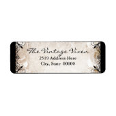 Gotisch Ironwork en Skulls Label (Voorkant)