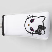 Gotisch Kat Putter Hoesje Golfheadcover (Voorkant)