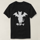 GOTISCH KAT VLEERMUIS KAT JAPANS SHIRT (Design voorkant)