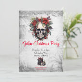 Gotisch Kerstfeest Kaart (Staand voorkant)