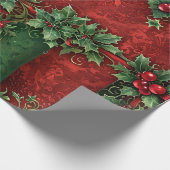 Gotisch kerstpapier cadeaupapier (Hoek)