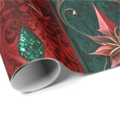 Gotisch kerstpapier cadeaupapier (Rol Hoek)