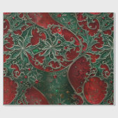 Gotisch kerstpapier cadeaupapier (Vlak)