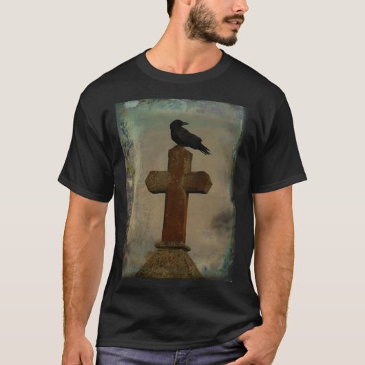 Gotisch kruis en zegel t-shirt (Voorkant)