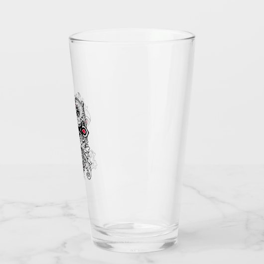 Gotisch kruis glas (Links)